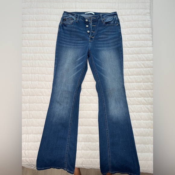 VICI Collection Stretch Denim Bootcut Jeans - Picture 1 of 4